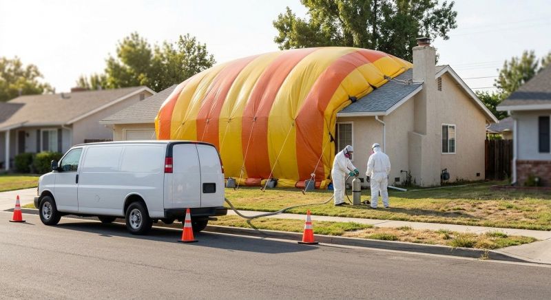 Termite Tenting in Woodbridge, VA